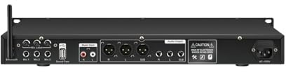 Professionelles Karaoke-System, Vorverstärker, 32-Bit-DSP-Prozessor, Effektgeräte, De Audio K1800, 5-Band-Equalizer