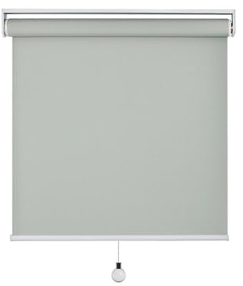 X1NGFU Springrollo Mittelzugrollo Schnapprollo,Wasserdichter UV-Schutz Stoff Rollo Vorhang,kabellos lichtdurchlässig Verdunkelungsrollo,Anpassbar Größen Farben,Breite x Höhe (60cm x 200cm)