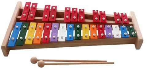 Glockenspiel Xylophon 27 Noten Glockenspiel Xylophon Professionelles Kompaktes Für Musikliebhaber Erwachsene Glockenspiel Xylophon Mit Schlägel(A)