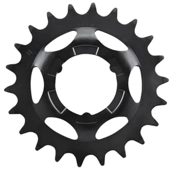 Pignon pour Nexus I Alfine - Couronne dentée pour vélo - Moyeu arrière - Pièce d'usure - Moyeu de rechange (noir 22 Z)