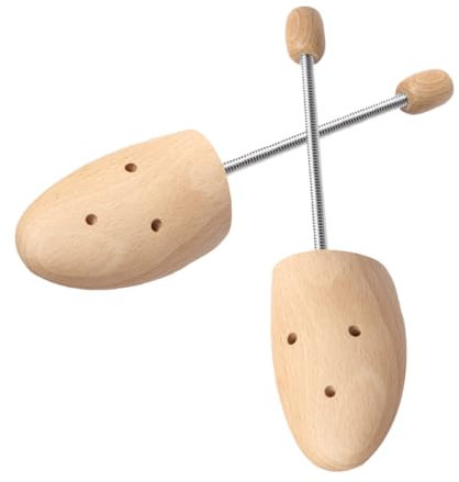 VALICLUD 1paar Shoe Aus Buchenholz Mit Verstellbarem Mechanismus Schuhformer Für Herren Für Verschiedene Schuhgrößen Sorgt Für Komfort Und Formstabilität