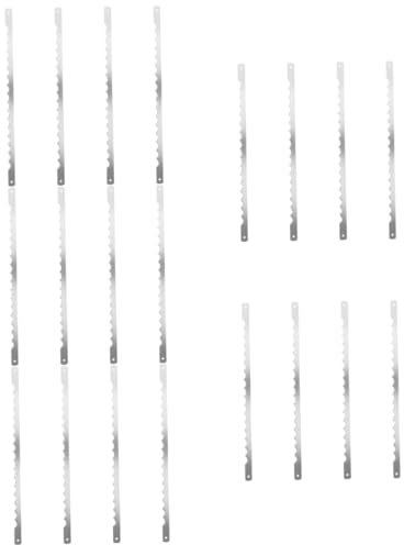 Cabilock 5 Juegos Cuchillo para Cortar Pan Pieza Y Accesorios Máquinas para Hacer Pan Herramienta Cuchillas Dentadas Hoja De Pan De Acero Inoxidable Cuchillas para Cortar 4 Uds * 5