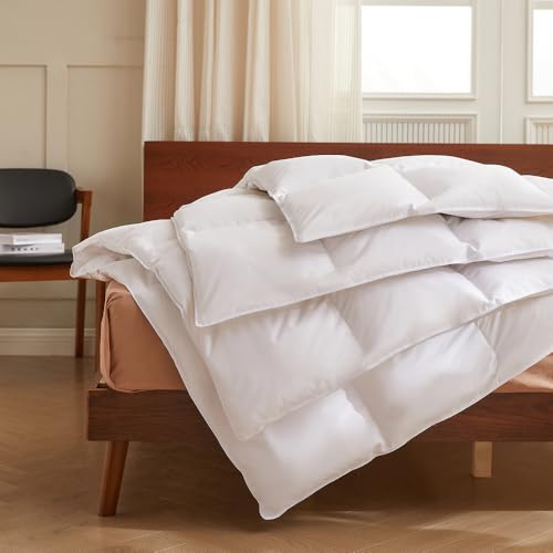 CASABEL Entendaunen-Bettdecke für den Winter, Füllung 500 g/m², 220x240cm
