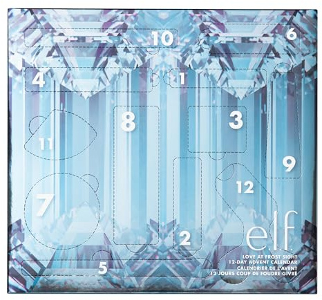 e.l.f. Love at Frost Sight 12-Tage-Adventskalender Skincare Essentials & festliches Make-up in limitierten Farbtönen Vegan & Cruelty Free