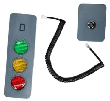 QUXVUIS Dispositivo de estacionamiento automático con Sensor de luz Altamente Sensible, Alarma de Distancia, Sensor de estacionamiento Led ABS, Hecho en ABS