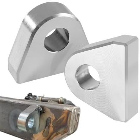 Offroad – Soporte para bocadillos – Abrazadera de doble gancho, par de marcos robustos, arrastre soldable, soporte para carro de acero, cubo de carga para transportar equipos, remolque – Rig – Ancla