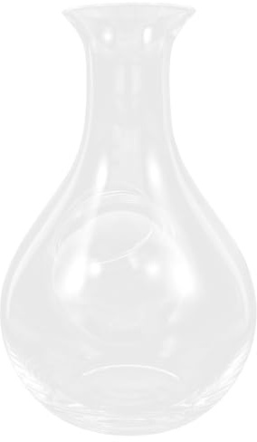 COOPHYA Carafe à Vin Originale en Verre sans Plomb 385Ml de Style Japonerie, Design Simple et Créatif, pour Restaurant ou Bar Prise Confortable et Fonction Pratique