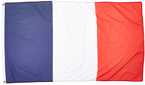 Pavillon France Léger Grande Drapeau Imperméable Drapeau/Bannière Personnalisé Pour Festivités Extérieur Carnaval 90X150Cm