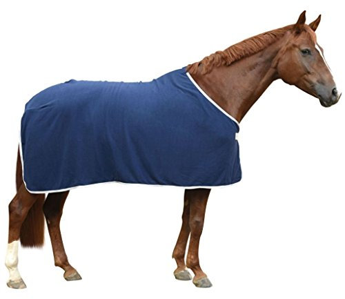 Covalliero Fleecedecke RugBe Economic Navy, 135cm