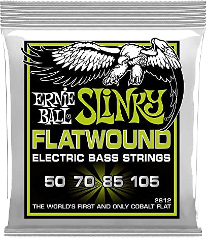 Ernie Ball EB2812 E-Bass Strings Cobalt Flat Regular 50-105