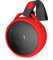 JAZ SBS Speaker Wizard 3W, Enceinte Musicale résistante à l'eau IPX6, Enceinte sans Fil avec dragonne et câble de Chargement, Rouge