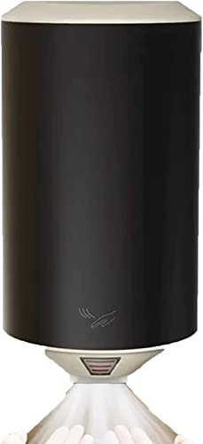 MYDLO Asciugamani elettrico Asciugamani 1210W Asciugamani Automatico in Acciaio Inox Asciugamani Commerciale Asciugamani Forza Corpo compatto, per WC Cucina Bagno Hotel Luogo pubblico