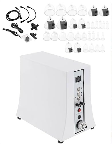 Brustvergrößerung Maschine, Elektrische Brustverbesserung Gerät Vakuumpumpe Butt Lifting Maschine Schröpftherapie Set Brustvergrößerung für Frauen