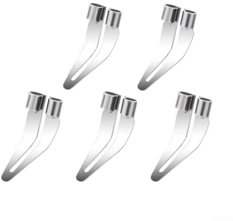 Strumento di saldatura in plastica testa liscia 3/5pcs metallo saldatura riparazione ferro accessorio per paraurti auto plastica PP 50X20x5mm (5pcs)