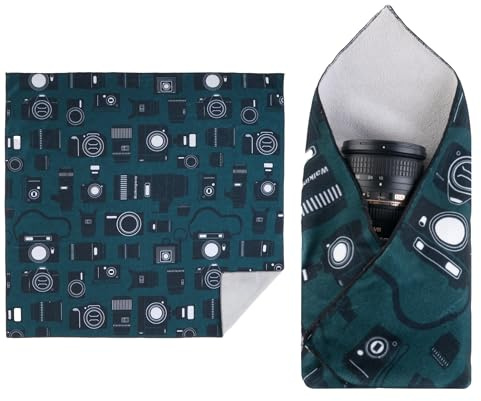 Walking Way Magic Protective Wrap Kit Emballage de la Caméra Résistant aux Rayures, Anti-poussière et Lavable pour Appareils Photo, Objectifs, Produits Électroniques et Cosmétiques(35 * 35cm)