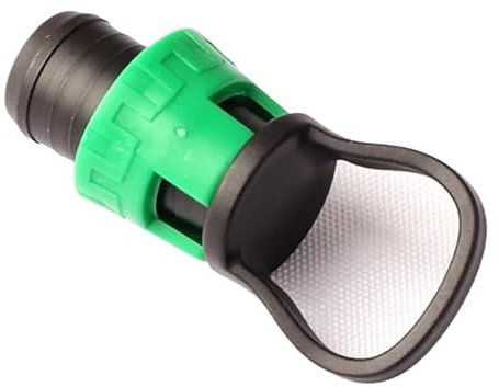 Genérico 12 Uds. De riego por Goteo de 16mm con Tapa Final, Anillo de Bloqueo for Manguera de jardín, Accesorios de Enchufe, Conector de Material PP