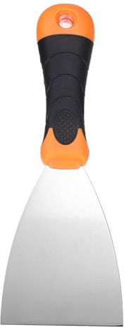QUARKZMAN Spachtelmesser 3 Edelstahl Farbschaber Flexibles Trockenbau Reparatur Spachtelmesser zum Entfernen von Zement Tapetenkleber Taping