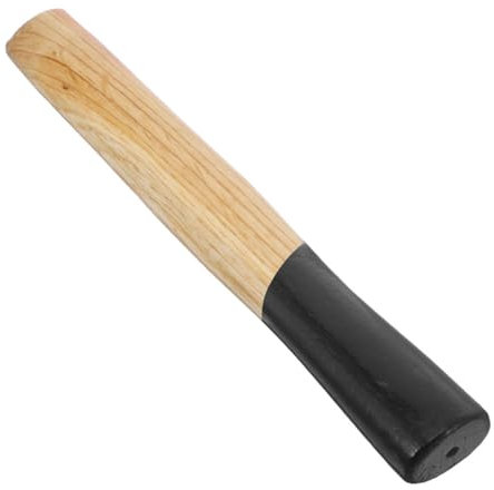 Warmhm Wooden Replacement Handle for Various Hammers Ergonomic Grip Wood Compatible with Mason and Square Head Hammers for Tool Box Use