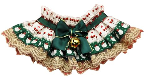 Weihnachten Hunde Bandanas Weihnachten Bandanas für Hunde - Verstellbare Lätzchen für weiche Halstücher für Haustiere reversibel mit atmungsaktivem Spitzenschal für Seele