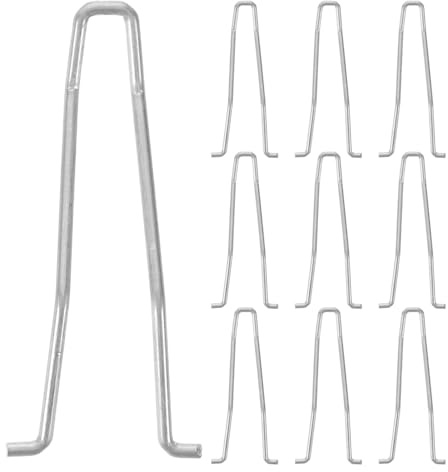 SAFIGLE 10 Stück Edelstahl Ersatzfedern für Zehennagelknipser Universelle Torsionsfedern für Präzise Pediküre Kompatibel mit Zehennageltrimmern Schnelle Montage für Nagelpflegegeräte