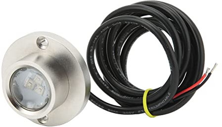 Yctze Marine LED Unterwasserlicht, 12V 24V Edelstahl Universal Passform für Boot Yacht Gew?sserbeleuchtung, Yacht Heck LED Licht