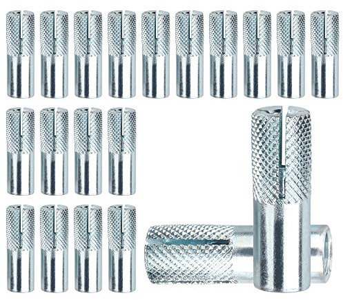 CTRSM Ankerschrauben, Dehnschraubenbolzen, Dehnbolzen – Gewinde Innendehnbolzen Schraubenmuttern Hülsenanker, M16 / 5 Stück(Color:M6/20 Pieces)