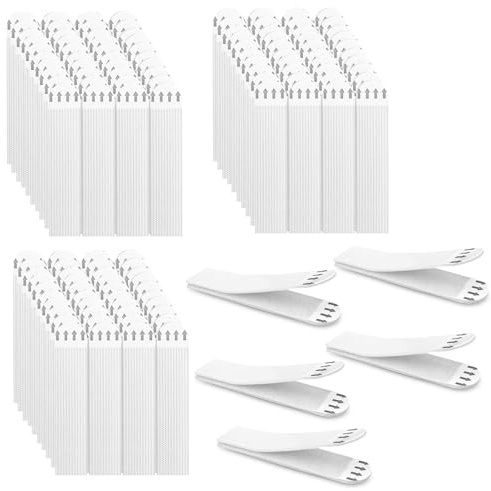 36 par borttagbara självhäftande remsor för bildmontering, tavelhängningsremsor 92 x 19 mm, skador fria för hängande ram, väggklistermärken för att hänga upp bilder, för ramupphängning