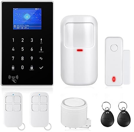 Smart Home WIFI GSM Security Alarm System Wireless Burglar Motion Detector Door Window Sensor IP Camera(A Standard)