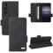 Custodia protettiva per telefono Compatibile con Sony Xperia 1 VI 2024 Custodia a Portafoglio, Custodia Flip in Pelle PU con Porta Carte [Guscio Interno in TPU Antiurto] Cover Compatible with Telefono
