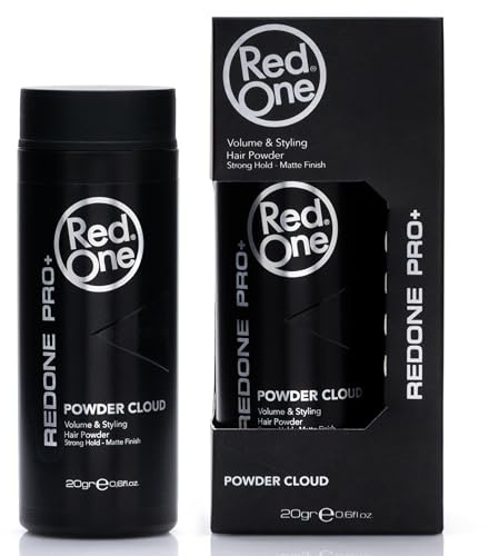 RedOne Poudre Coiffante pour Hommes 20 g | Poudre Texturisante | Finition Mate | Tenue 24 h | Apporte Volume et Corps