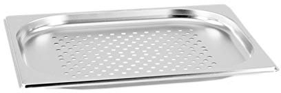 GVK ECO Récipient GN Gastronorm 1/2 20 mm perforé/perforé en acier inoxydable