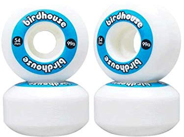 Birdhouse Blau Logo 99A - 54Mm Skateboard Rolle (One Size, Blau)