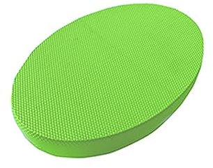 DELURA Balance Pads Balance Pads Pferd Fitness-Übungskissen Balancekissen Trainingsmatte Gymnastik Trainer Board (Color : Green)