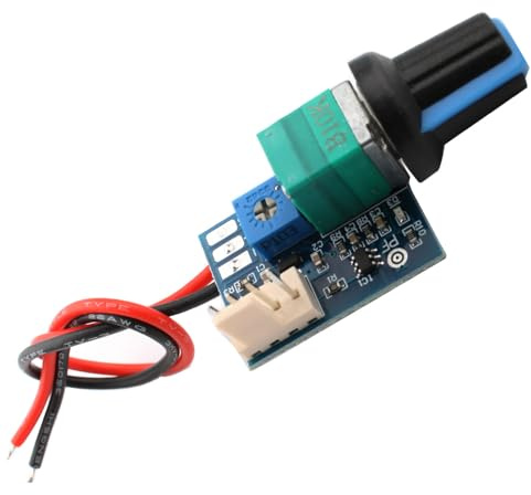 RUNCCI-YUN 1Pack PWM Fan Speed Controller,DC 0-12V 4 Draht 4P PC CPU Fan Speed Controller regler schalter für PC Gehäuse