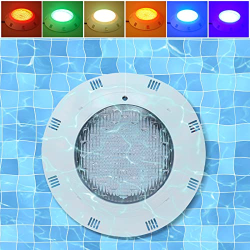 YEITBY LED Poolbeleuchtung Unterwasser mit Fernbedienung, Wasserdicht IP68 Poollampen, RGB 45W, 360 LED-Perlen, für Schwimmbäder, Wasserspielbäder, Wasserparks