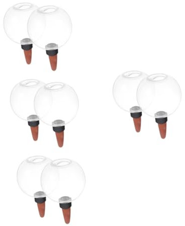 Kisangel 8piezas Esferas De Riego Automático para Plantas De Exterior Dispositivo De Autorriego para Jardines y Plantas De Interior Ahorrar Agua