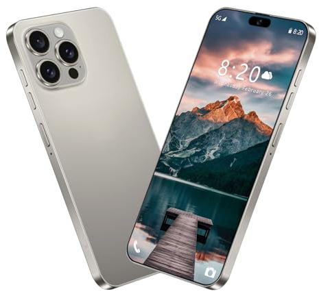 ULUCAN I16 Pro Max Outdoor Waterproof Smartphone, Teenagers/Adults/Seniors Android Mobile Phones, 16GB RAM 1TB ROM, 8000Mah Large Capacity Battery, 108MP,Grey-1TB