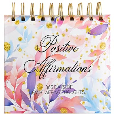 Calendrier de bureau quotidien 2026 Affirmations positives | 365 jours d'affirmations pour motiver, inspirer et calmer | Rituel quotidien positif pour nourrir l'âme