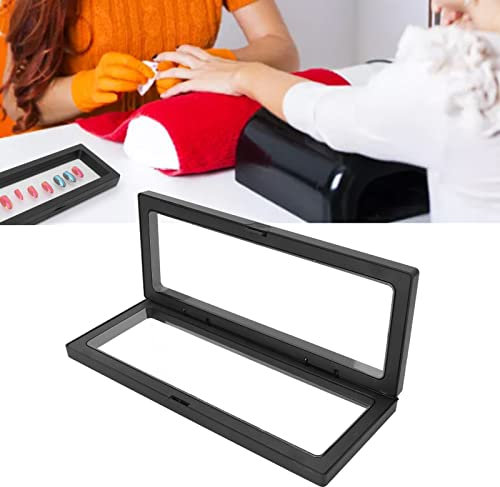 Marcos de Exhibición 3D Vitrina de Monedas Vitrina de Exhibición de Joyas, Soporte de Exhibición de Marco Flotante 3D Marco Flotante Transparente para Coleccionables, Joyas, Medallas, Piedras Preciosa