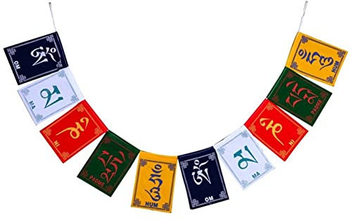 Fopytu Banderas De Oración del Budismo Tibetano