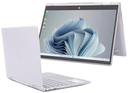mCover Étui Compatible Uniquement avec Les Ordinateurs Portables Convertibles 2 en 1 HP Envy x360 13-BF0000 Series 2023-2024 13,3 (ne Convient Pas aux Autres modèles HP) – Transparent