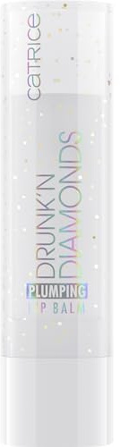 Catrice Drunk'n Diamonds Plumping läppbalsam lipbalm Nr. 060 (3.5g) | Fyllig effekt, Återfuktande, Vårdande, Glansig, Mjuka läppar, Glitterpartiklar, Läppbalsam
