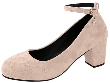 Generisch Ballerina Partys Slingback Damen Dirndl Hochzeiten Kleid-Schuhe Niedrigem Elegante Outdoor Und Büro Zehe Schuhe Für Pumps BequeSandale Heel rutschfest Absatz