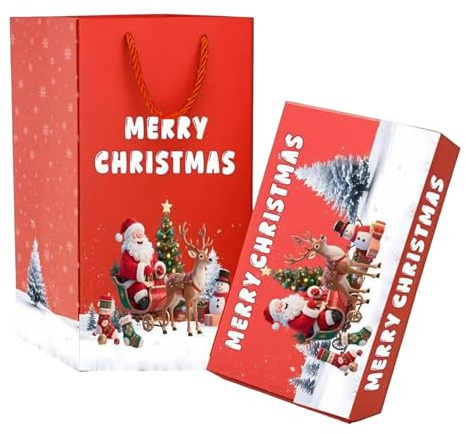 Weihnachtsüberraschungs-Geschenk-Box, Explosion für Geld, DIY einzigartige wiederverwendbare faltbare springende Bargeld Pop Up Geschenkboxen für Geburtstag, Weihnachten, Jahrestag, Valentinstag (Rot