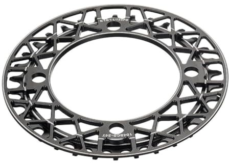 VRTYVEYBB Plateau de vélo de montagne avec protection de chaîne en alliage d'aluminium pour 104BCD 34T/36T/38T 34T