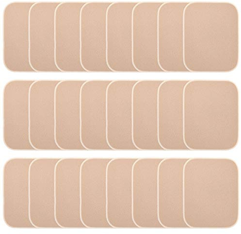 25 Pcs Women's Square Soft Makeup Beauty Eye Face Foundation Blender Facial Smooth Powder Puff Cosmetics Blush Applicators Sponges Use for Dry and Wet