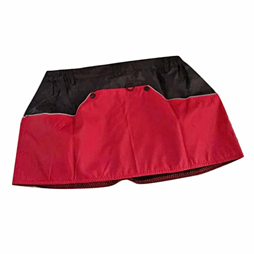 perfk Multifunktionale Trainingsschürze für Hundetrainer, für kleine, mittlere und große Hunde, Rot M 86 cm
