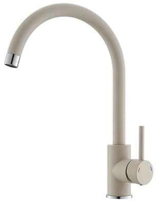 Kitchen Sink tap Made of Granite with a Fixed spout from Alveus Roxa - Pebble - 1141961