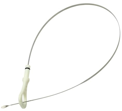 QUARKZMAN Varilla Medidora De Aceite Para Mitsubishi L200 07-15 1Pc | Material: Metal, Plástico, Color: Beige, Plateado, Tamaño: 69.5X3.8Cm, Número Oe: 1255A027