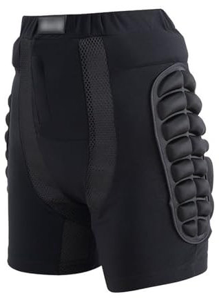 Gepolsterte Shorts für Männer und Frauen Sliding Shorts Thick 3D EVA Hip Impact Gear Steißbeinschützer für Ski Snowboard Skateboarding